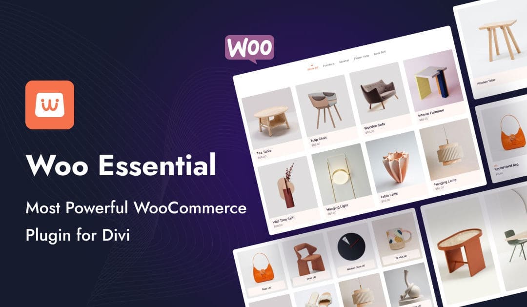 Woo Essential The Most Powerful WooCommerce Plugin for Divi